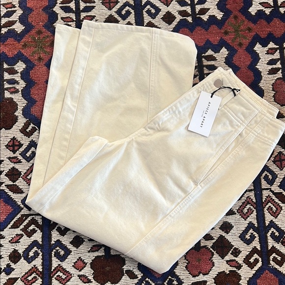 Apiece Apart Cropped Meridian Jean NWT - Picture 1 of 6